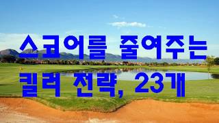 [골프 스코어 줄이는 법] 스코어를 줄여주는 킬러 전략, 23개/파울신/Paul sin/23 killer strategies to improve scores