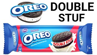 Cadbury Oreo Double Stuf Chocolatey Sandwich Biscuits