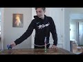 impossible dice stacking trick shot