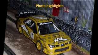 RHM Rally Slot car track features: SCX Subaru Impreza WRC 'No Fear'