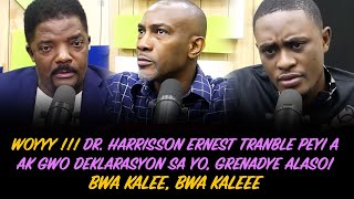 WOYYY !!! Dr  HARRISSON ERNEST TRANBLE PEYI A AK GWO DEKLARASYON SA YO MEZANMI GRENADYE ALASO !