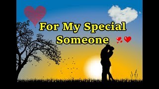 Good Morning Video Message For My Special Someone❤️ 💕