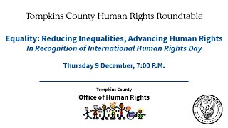Equality: Reducing Inequalities, Advancing Human Rights