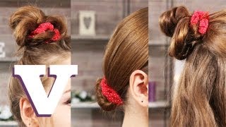 3 Ways To Wear A Hair Scrunchie: Hair With Hollie S05E3/8