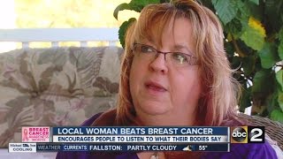 Spiritual woman's story of beating breast cancer