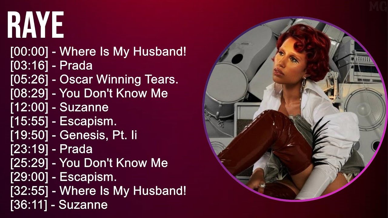 Raye 2025 Mix Greatest Hits Playlist Youtube