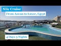 Aswan to Luxor 5 Star Nile Cruise Experience, Egypt - 4 Days 3 Nights