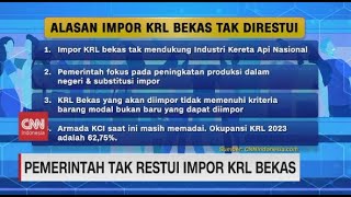 Alasan Pemerintah Tak Restui Impor KRL Bekas