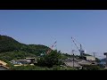 定点タイムラプス0514@広島県大崎上島（おおさきかみじま）9 20〜11 00北の空☀︎