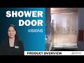 DreamLine Visions Collection | Sliding Shower Door | Sliding Tub Door