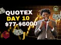 How To Grow A Small Account $77 To $6000 With Candle Psychology #Day10