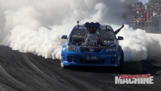 Summernats 27 - BLOWN on Fire during Masters qualifying