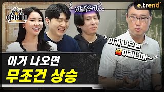 상승, 하락하는 이 포인트를 꼭 기억하셔야 합니다