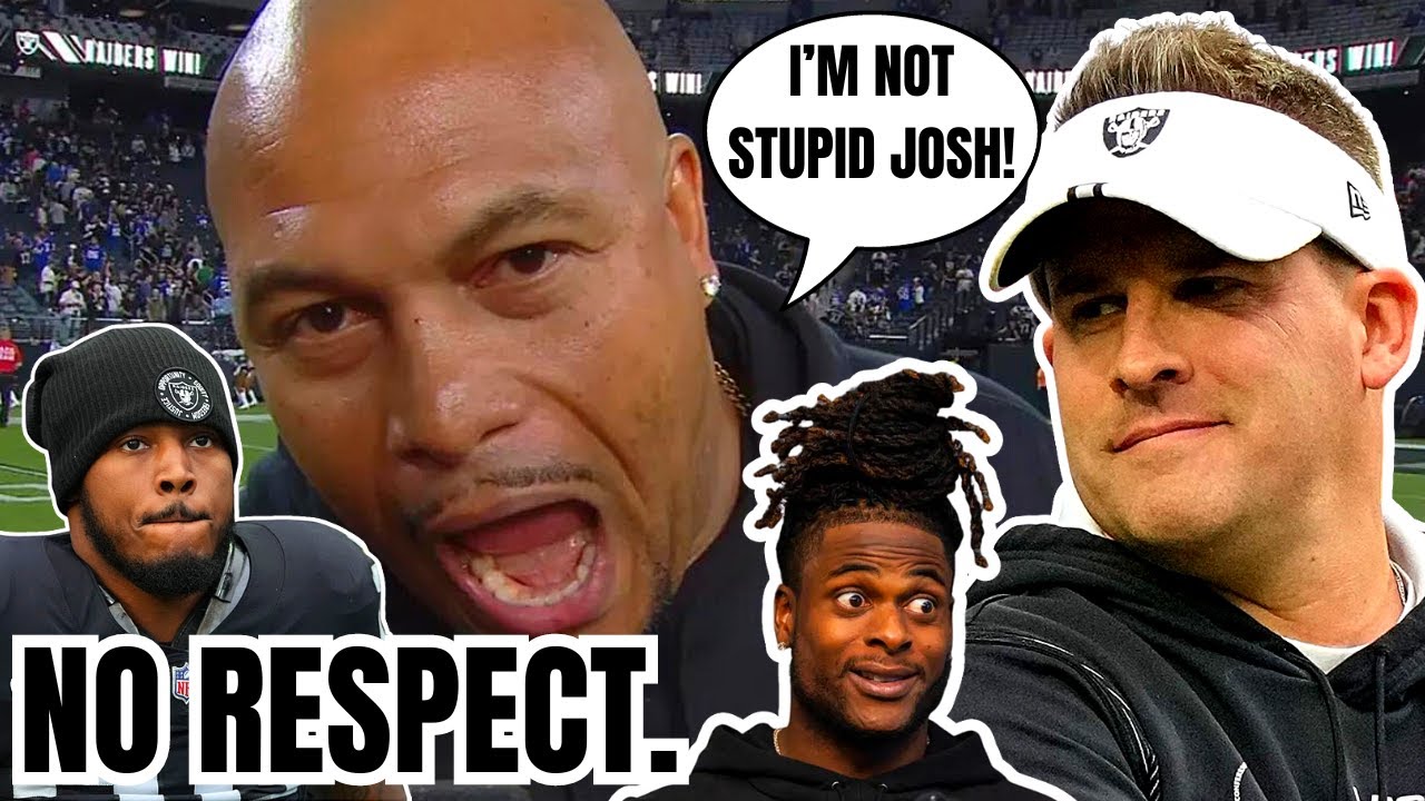 ANTONIO PIERCE CRUSHES JOSH MCDANIELS! Josh Had NO RESPECT For Raiders ...