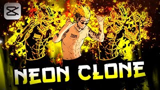 Neon Clone Tutorial | Advance Clone in Capcut #capcut