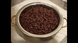 How I Cook BLACK RICE (EASY \u0026 Super Healthy) - Steven Heap