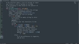 Leetcode 249. Group Shifted Strings in Python | Python Leetcode | Python Coding Tutorial | ASMR