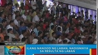 BP: Ilang nanood ng Pacquiao-Mayweather fight, nadismaya sa resulta ng laban
