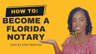 How To Become A Notary Public In Florida