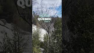 Most Beautiful Waterfalls in Quebec, Part 3! Montmorency Falls #shorts