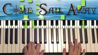 Styx - Come Sail Away (Piano Tutorial Lesson)