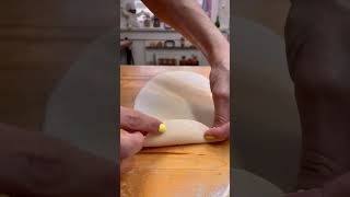 How to roll out \u0026 cut homemade pasta by hand… #homemadepasta #pasta #pastamaking #asmr #pastarecipe