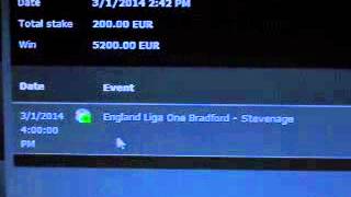 Video proof with uncovered match from our own bet on bwin. premierleague-tips.bloger.hr