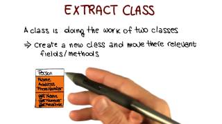 Extract Class - Georgia Tech - Software Development Process