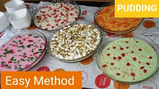 Party Special Puddings//സൽക്കാരങ്ങളിൽ വിളമ്പാൻ //5 Easy Pudding Recipes