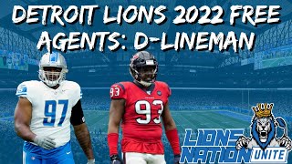 Detroit Lions | 2022 Detroit Lions Free Agents: D-Line  [Detroit Lions News And Rumors]