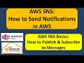 AWS SNS: How to Send Notifications in AWS | AWS SNS Basics: How to Publish & Subscribe to Messages