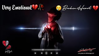 Very Emotional love song| 💔🥀 Broken heart 💔🔥| sad song| Emotional Music |Alone Night|Feeling music