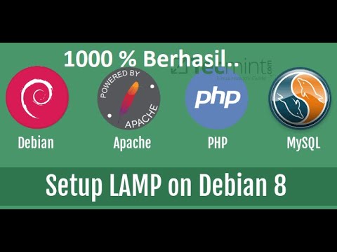 INSTALL LAMP DI DEBIAN 8 , 1000% BERHASIL. - YouTube