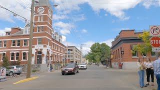 Driving in Duncan BC Canada. Downtown \u0026 Around the City.