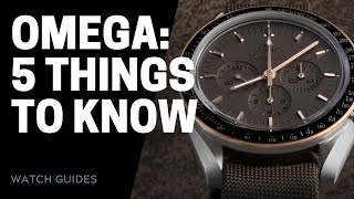 OMEGA Watches History - 5 Things to Know | SwissWatchExpo