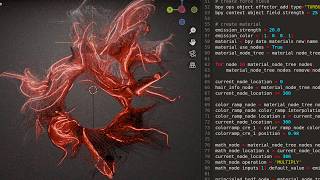 Art with a Blender Python Script