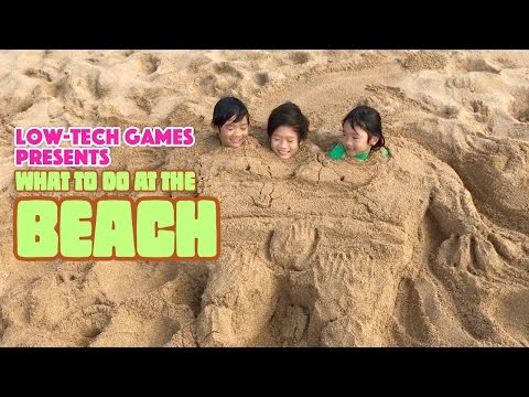 What to do at the beach – 9 beach activities for kids – fun ideas for the beach