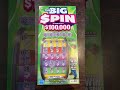 4 Matches! $5 Big Spin Idaho Lottery Ticket