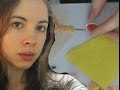 ASMR Soft Whispering While Crafting with Clay, dutch & English - Watermelon Earrings, Binaural