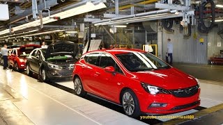 New #Opel Astra K - Production in Gliwice (QHD)