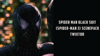 Spider-Man Black Suit (Spider-Man 3) Scenepack Twixtor || Subxtor