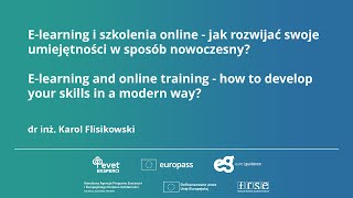 E-learning i szkolenia online – dr inż. Karol Flisikowski