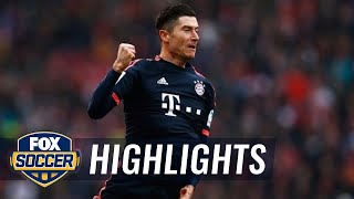 Lewandowski opens the scoring for Bayern against Koln | 2015-16 Bundesliga Highlights