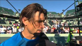 Ferrer Reacts To Melzer Win In Miami