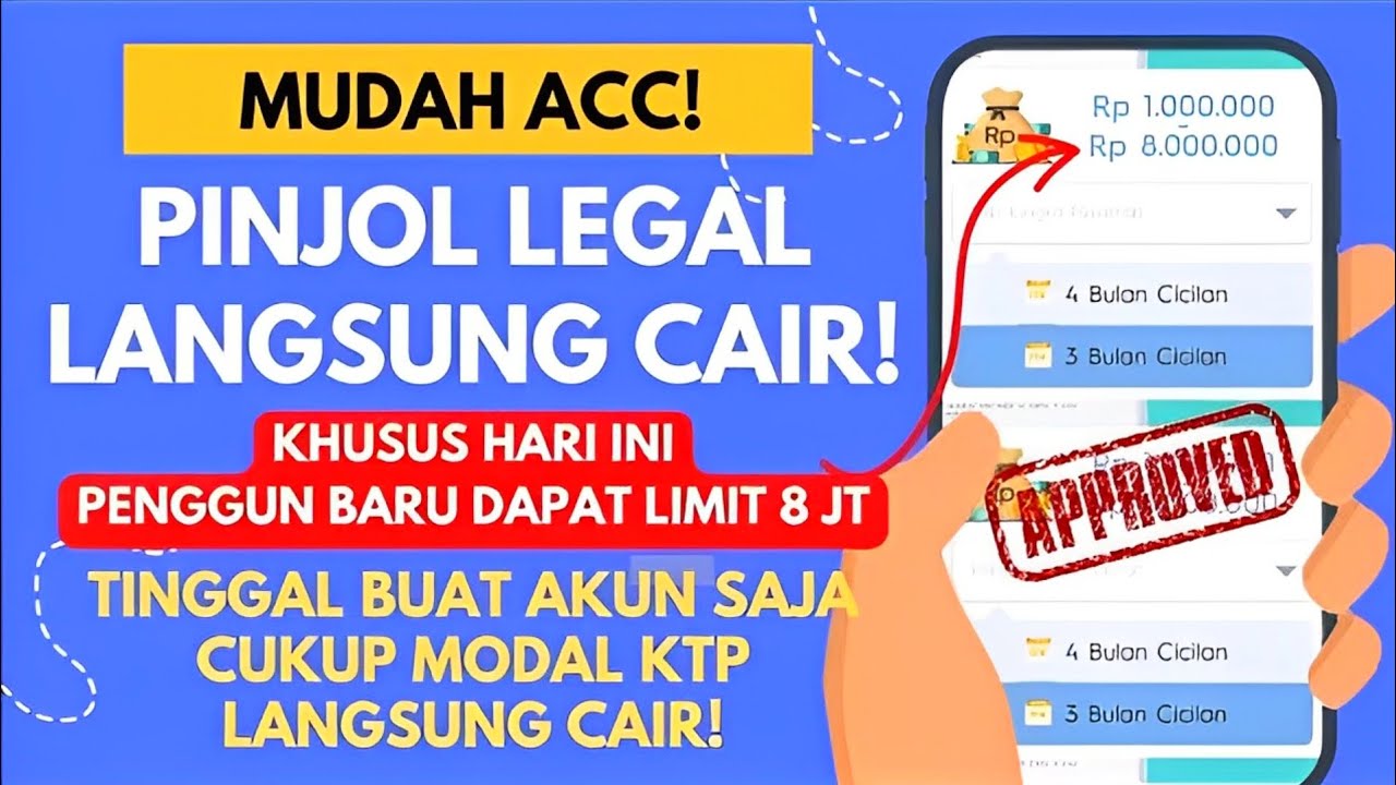 Baru Rilis Pinjol Legal Mudah Cair 2023 Gak Usah Dibayar - Pinjaman ...