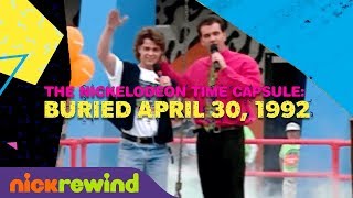 Footage of 1992 Nickelodeon Time Capsule ft. Joey Lawrence & Mike O'Malley  | Ni