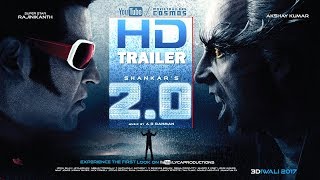2 0 Official Trailer || Rajinikanth, Akshay Kumar, Amy Jackson, Shankar  || ROBO 2 Official  TRAILER