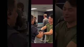 Self Defense Guru gets embarrassed😂 #shorts #shortvideo