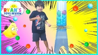 GIANT KerPlunk Games for Kids with Angry Birds Egg Surprise
