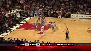 Tyrus Thomas highlight reel against the Nuggets 2007-2008